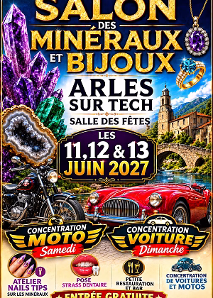 Arles Mineral and Jewellery Fair at Tech 66150