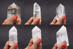Quartz with inclusion