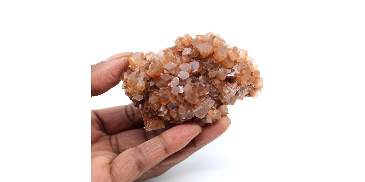 Natural aragonite rock Morocco 150gr 70mm