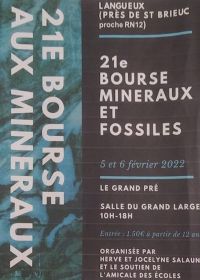 21st Bourse exhibition of minerals, jewels and fossils, treasures of the earth