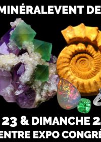 22nd Salon MinéralEvent Mandelieu - Minerals, Fossils, Gems, Jewelry, Crystal & Well-being