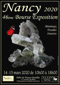 46th stock exchange exhibition of fossil minerals and insects