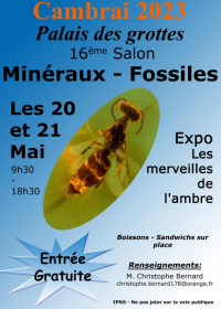 17th AGC Minerals and Fossils Fair. Free admission from 9:30 a.m. to 6:30 p.m.