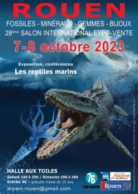 28th International Fair of Rouen Fossils, Minerals, Gems & Jewelery