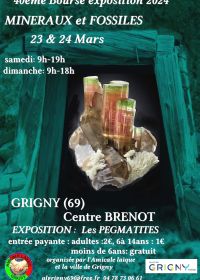 40th minerals and fossils exhibition