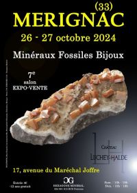 7th MERIGNAC MINERALS FOSSILS JEWELRY SHOW