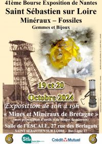 41st mineral, fossil and cut stone exhibition and sale fair