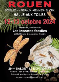 29th Rouen International Exhibition 2024 Fossils, Minerals, Gems & Jewelry