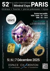 52nd edition of the Mineral Expo Paris Show