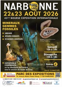 43rd Narbonne Mineral and Fossil Fair