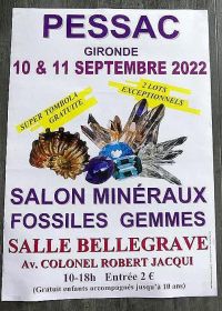 26th Minerals, Fossils and Gems Fair of Pessac