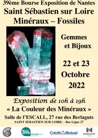39th Exhibition and sale of Minerals, Fossils, Jewels and Carved Stones