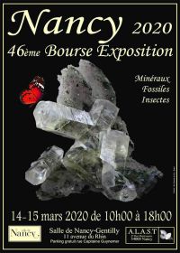46th stock exchange exhibition of fossil minerals and insects