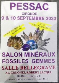 27th FOSSIL MINERALS AND GEMS FAIR OF PESSAC