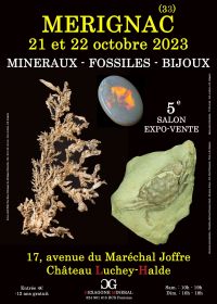 5th Fossil Minerals Jewelery Fair in Merignac