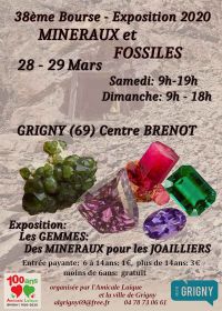 38th exhibition of minerals and fossils