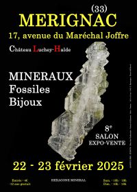 8th Mérignac mineral fossil jewelry exhibition