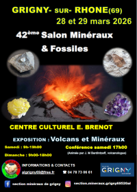 42nd Minerals and Fossils Exhibition 42nd Minerals and Fossils Exhibition