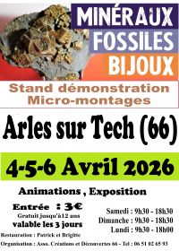 Arles-sur-Tech Mineral, Fossil and Jewelry Show