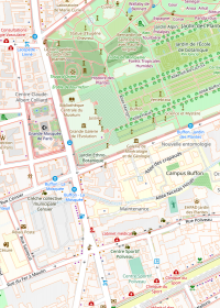 Geology and Mineralogy Gallery of the Jardin des Plantes in Paris paris museeum openstreetmap