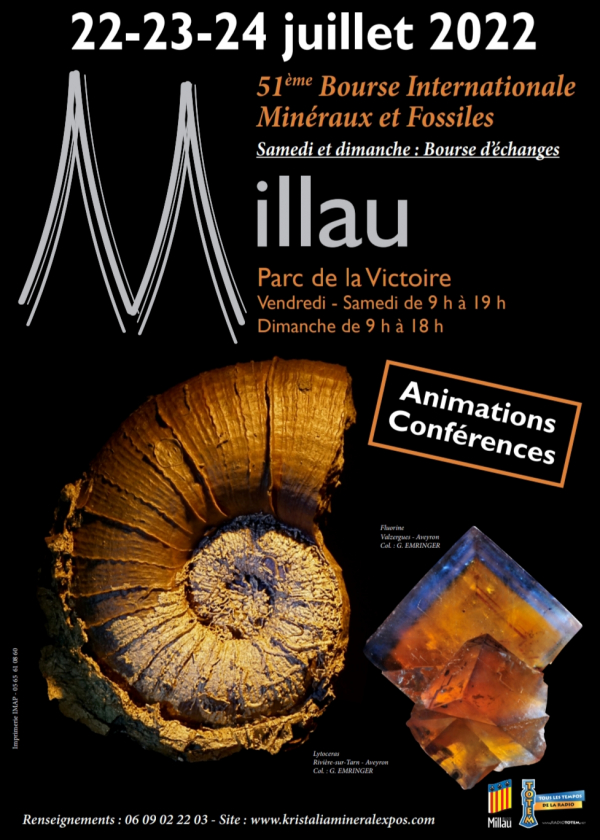 51st international stock market for minerals, fossils, gems