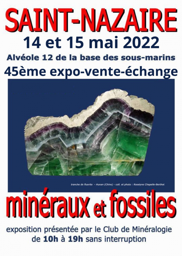 45th minerals and fossils exhibition-sale-exchange