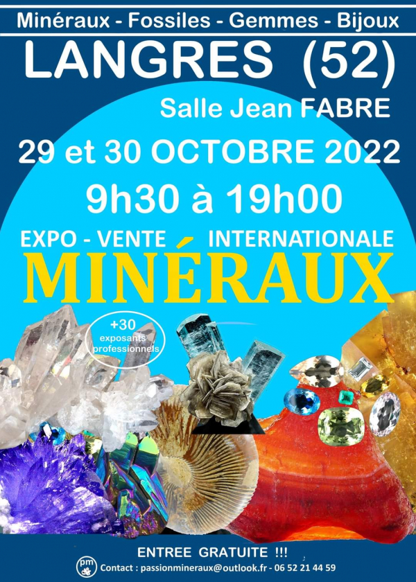 Minerals International Sales Expo