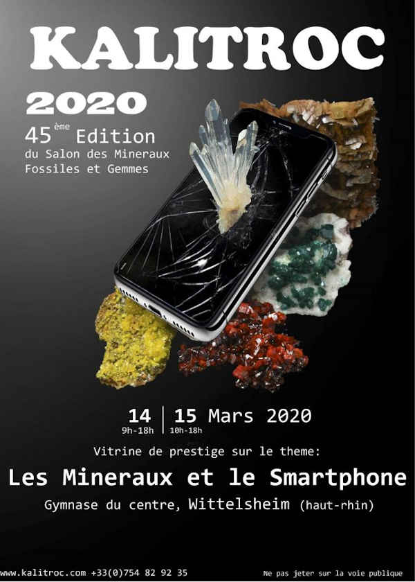 45th fair for minerals, fossils and gems