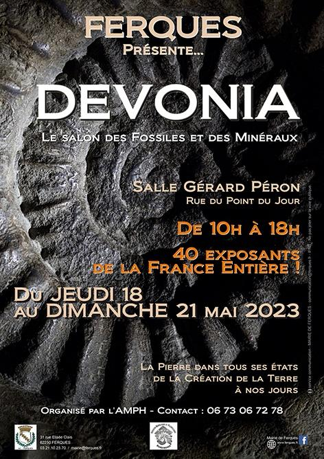 DEVONIA Minerals and Fossils Fair