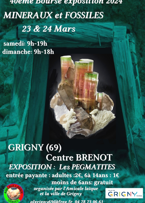 40th minerals and fossils exhibition