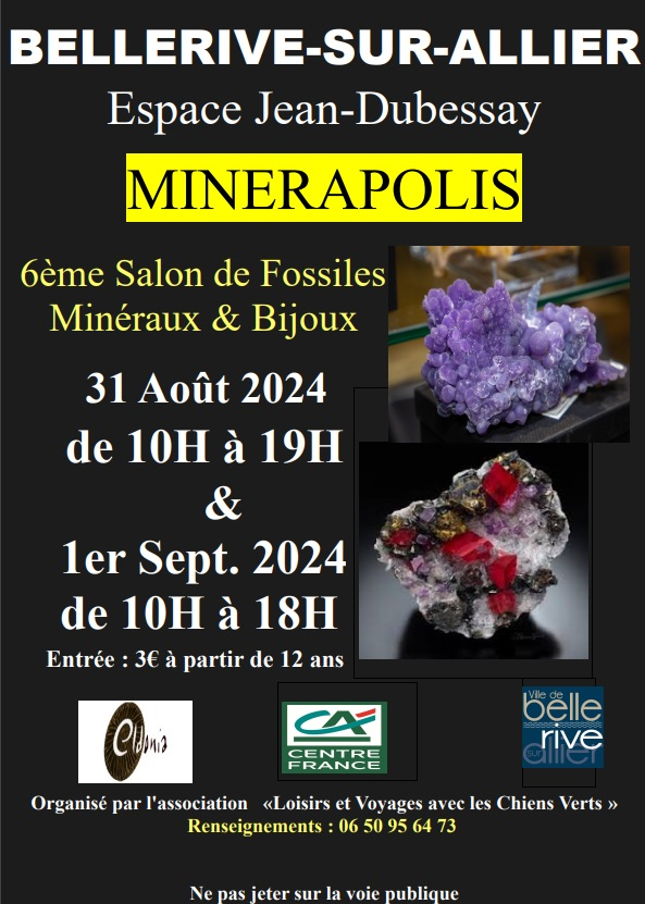 6th Fossils Show - Minerals - Gems and Jewelry