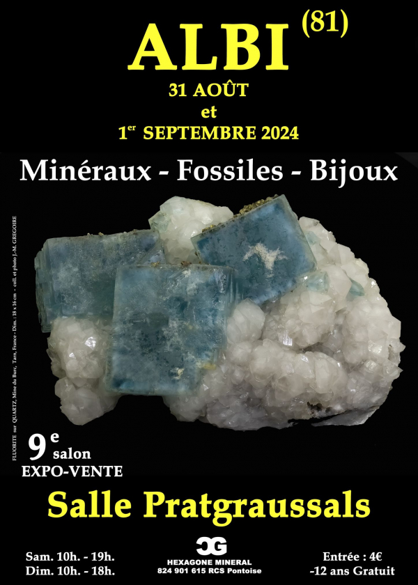 9th ALBI MINERALS FOSSILS JEWELRY SHOW