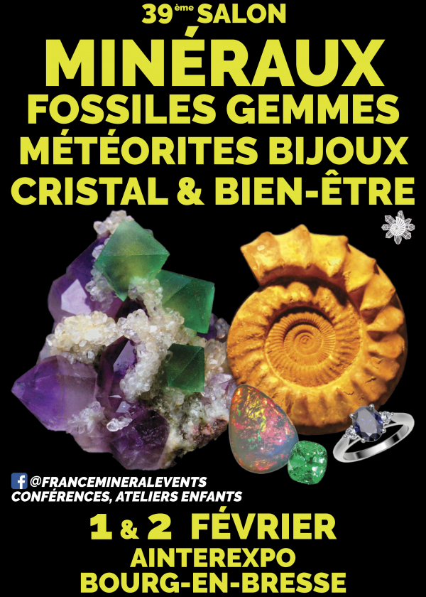39th MineralEvent Bourg-en-Bresse Exhibition