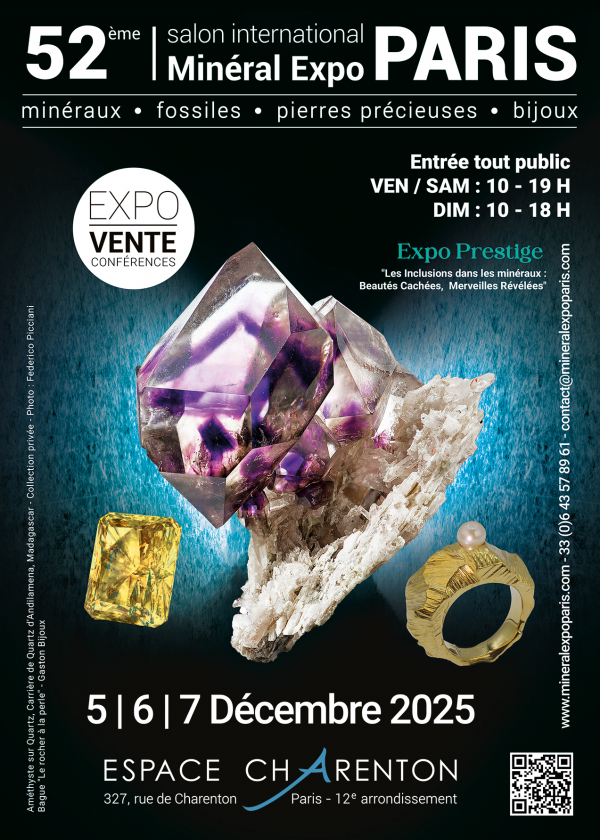 52nd edition of the Mineral Expo Paris Show