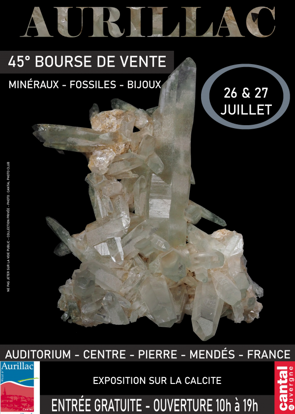 Mineral, fossil and jewelry exhibition fair