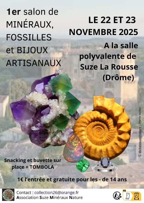 Mineral, fossil and handcrafted jewelry exchange