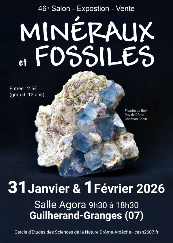 46th Guilherand-Granges Minerals and Fossils Exchange