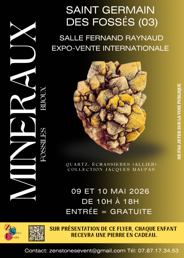 Minerals, fossils, gems, jewelry show
