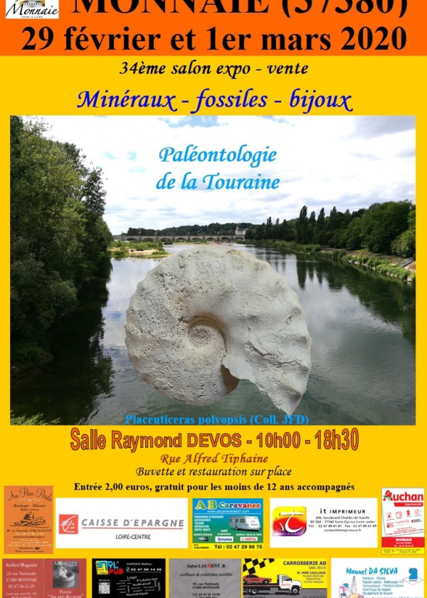 34th Exhibition fair for minerals and fossils