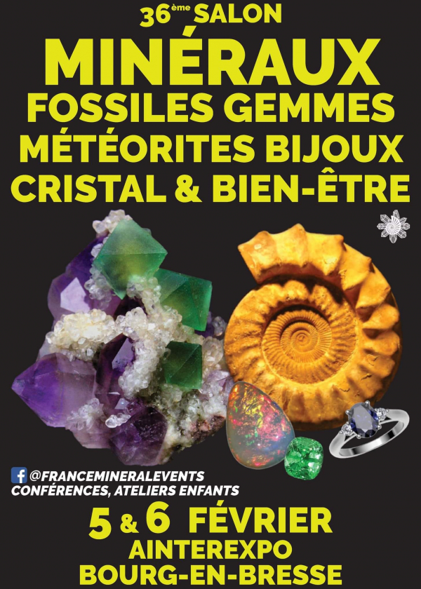 36th Mineral Event Bourg-en-Bresse