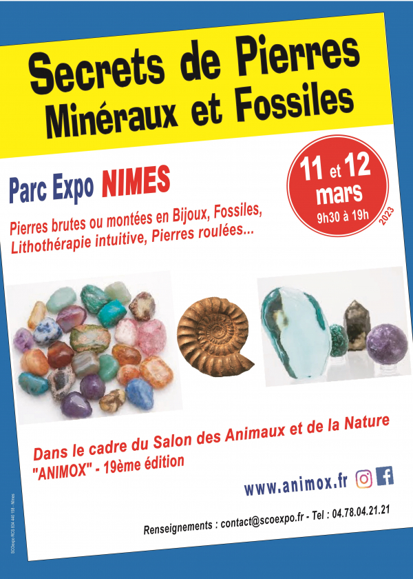 Secrets of Stones - 6th Fossils & Minerals Exchange