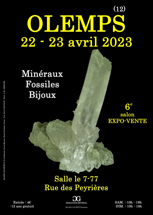 6th Mineral Fossil Jewelery Fair