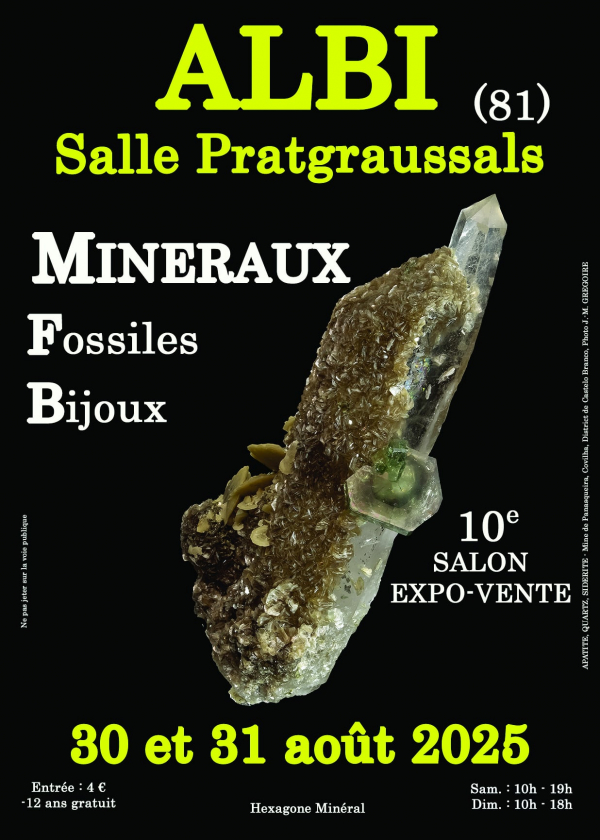 10th MINERALS FOSSILS JEWELRY SHOW