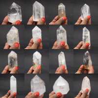 Quartz prism with inclusion