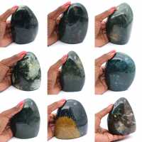 Natural Green Jasper for collection