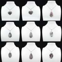 Lepidolite Drop Pendant