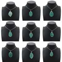 Amazonite Oval Pendant