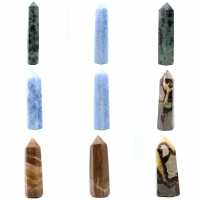 blue calcite prism blue calcite prism