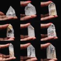 Quartz prism with inclusion