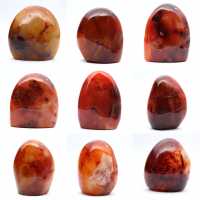 Polished Carnelian Small Piece - Decorative Mineral Specimen (Madagascar)